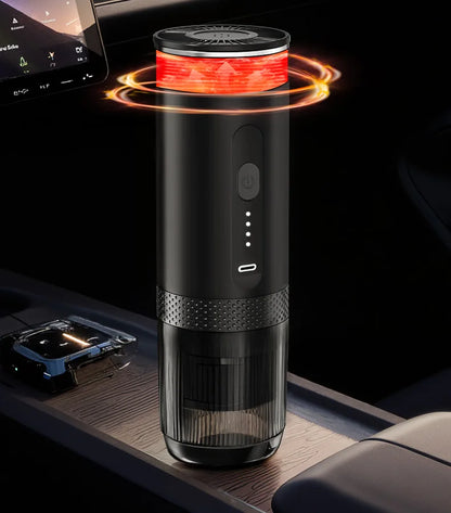 Machine à expresso portable 7500 mAh - Sans fil + Capsules/Mouture (Camping/VR)
