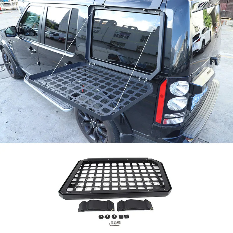 Folding Rear Window Storage Rack – Land Rover Discovery 4 / LR4 (2010–2016)