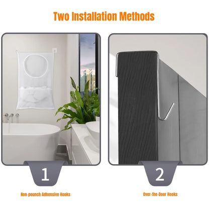 Sac à linge suspendu avec fermeture éclair – Idéal pour les camping-cars et les caravanes 