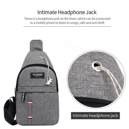Nylon Crossbody Bag