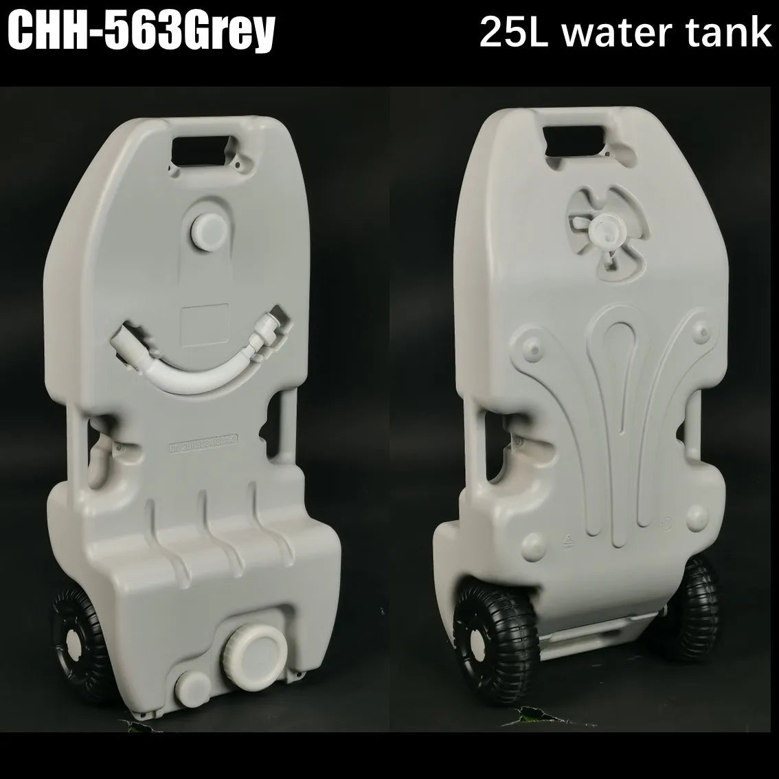 Depósito de Agua Portátil para Camper y Autocaravana con Ruedas – 25L / 40L