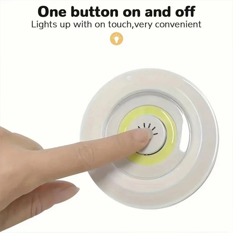 Lumière LED COB sans fil avec télécommande - Intensité variable · Minuteur · Sans câble