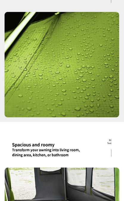 Tienda de Privacidad y Toldo Lateral para RV