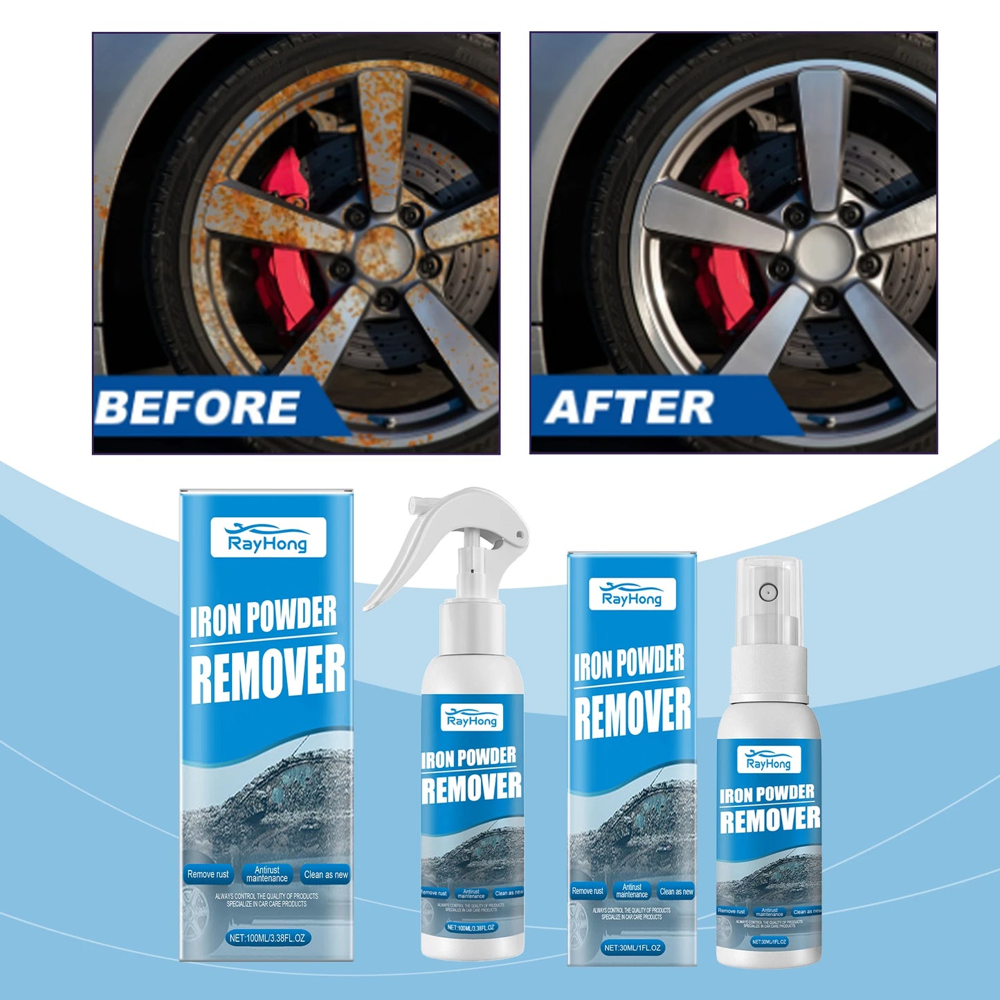 Spray Eliminador de Óxido para Coche – 30/100 ml