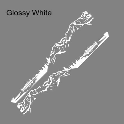 Pegatinas Gráficas de Montaña para Renault Trafic | Vinilos Laterales Decorativos para Puertas (SWB y LWB)