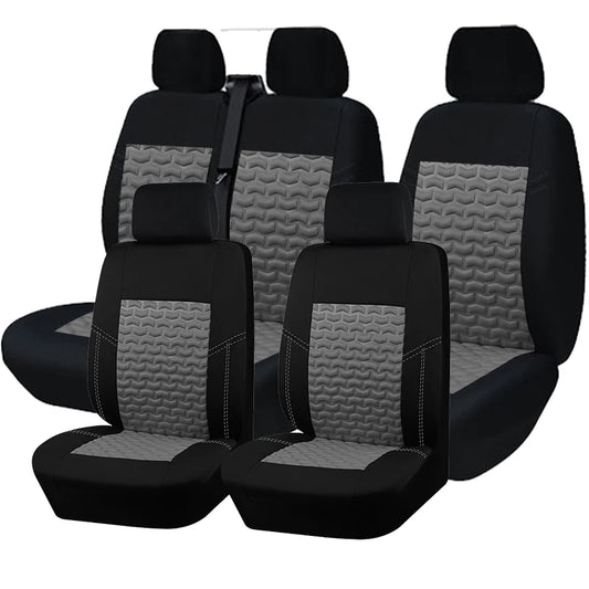 Fundas de Asiento 2+1 para Coche o Camper – Protección y Estilo