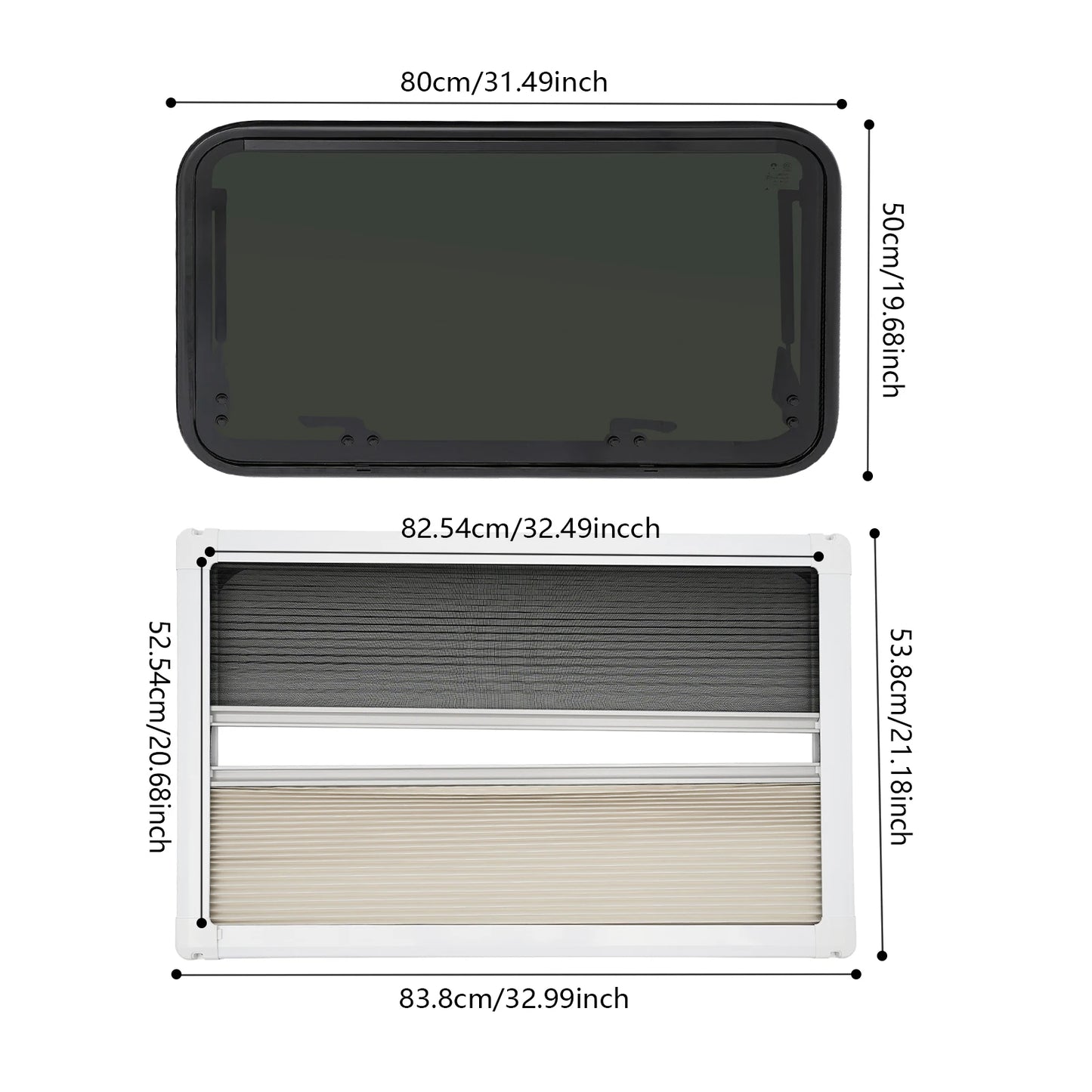 Ventana Push-Out (Disponible en Varias Medidas)