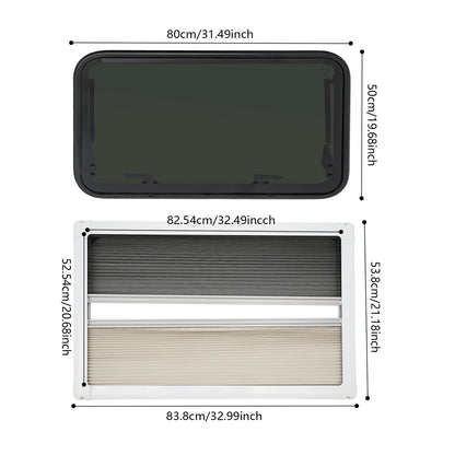 Ventana Push-Out (Disponible en Varias Medidas)