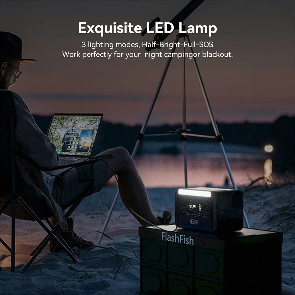 Estación de Energía Portátil 230Wh LiFePO4