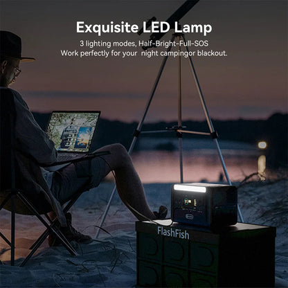 Estación de Energía Portátil 230Wh LiFePO4