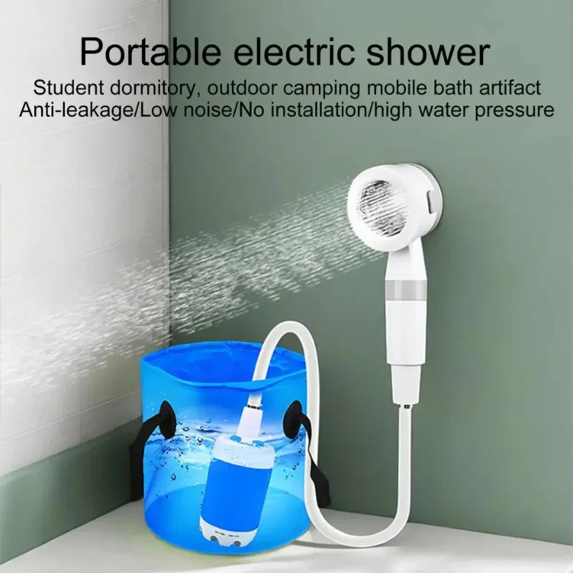 Wireless Rechargeable Portable Shower Pump 