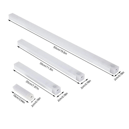 Luz LED con Sensor de Movimiento - Recargable USB-C · Magnética · 3 Colores · Sin Cables