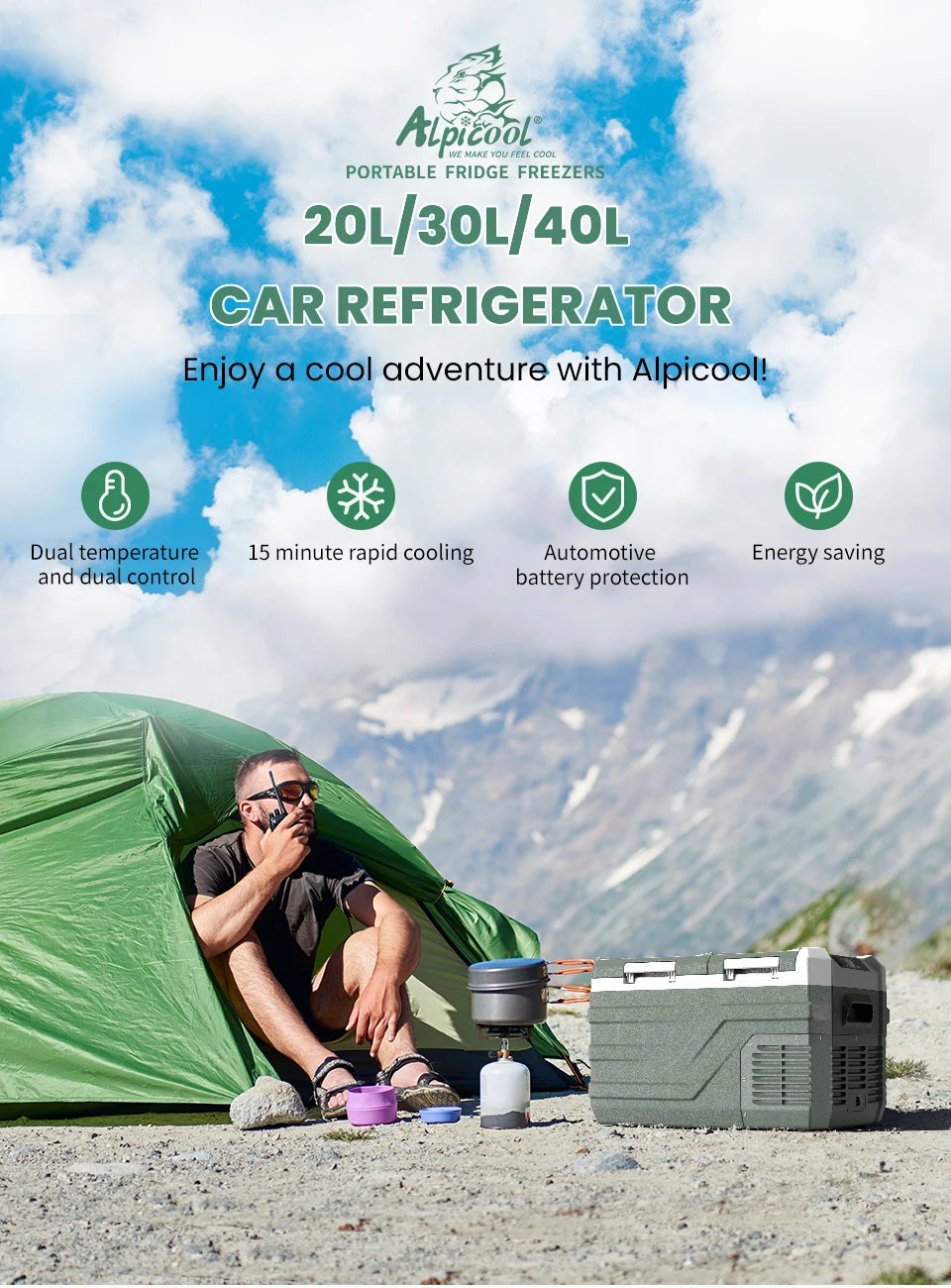 Nevera Portátil Compresor 20L / 30L / 40L