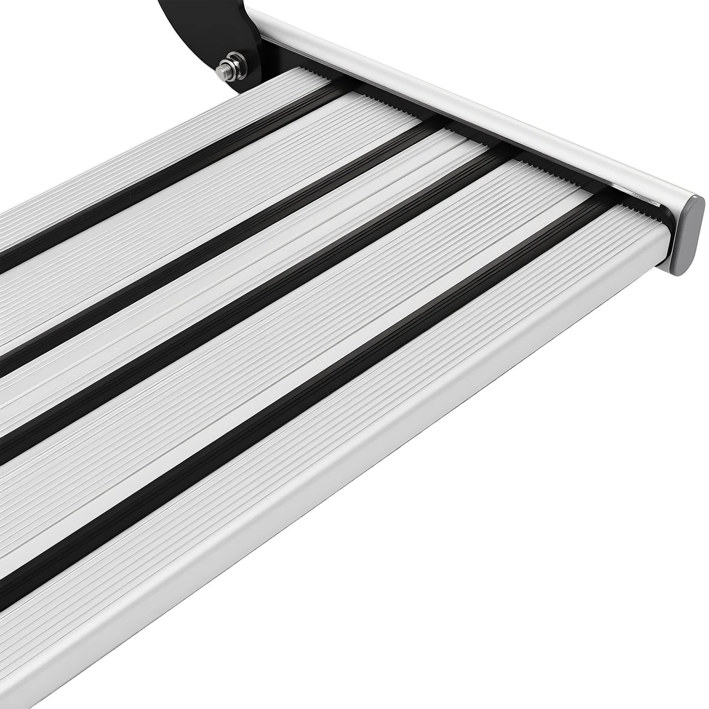 Escalón Plegable de Aluminio con Luz LED 12V para Camper y Autocaravana – Antideslizante