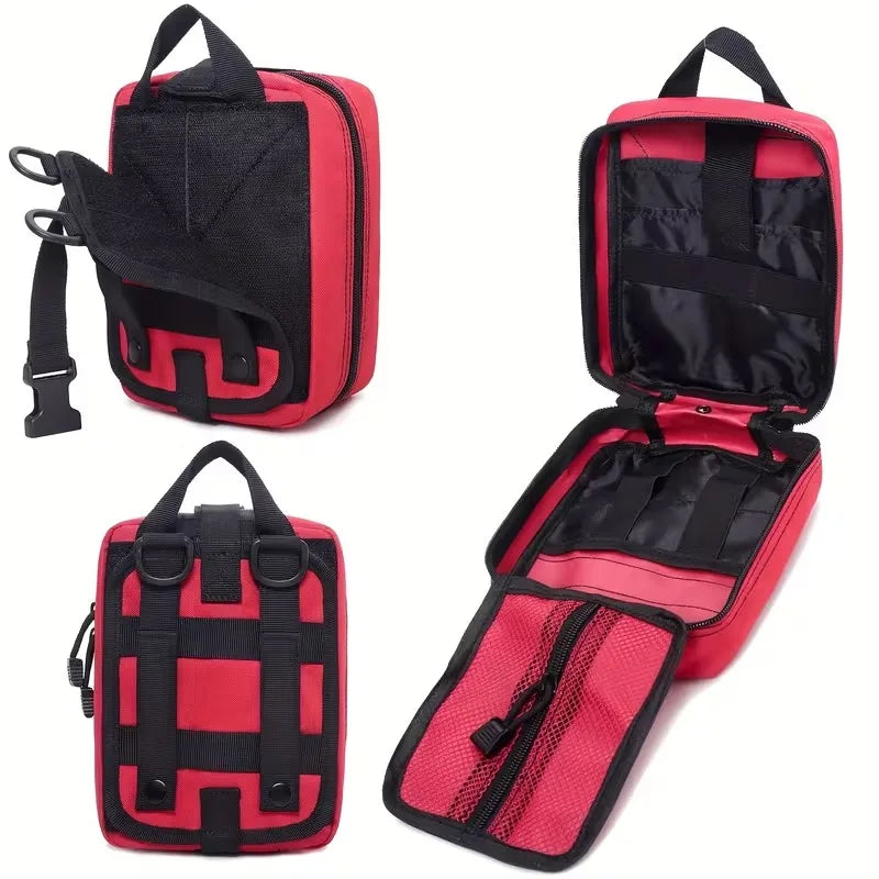 Trousse de premiers secours tactique 379 pièces - Sac IFAK + Garrot (Camping/VR)