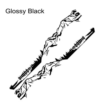 Pegatinas Gráficas de Montaña para Renault Trafic | Vinilos Laterales Decorativos para Puertas (SWB y LWB)