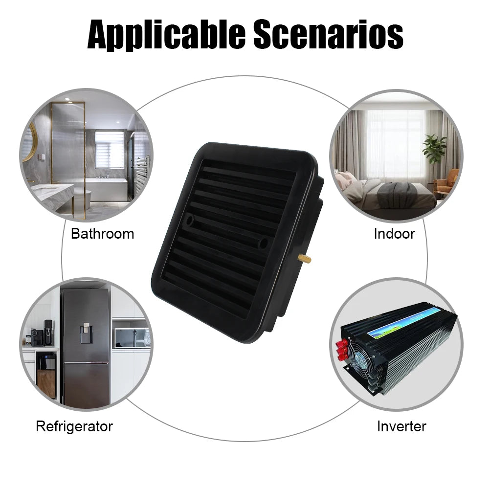 Ventilation Grille with 12V Fan