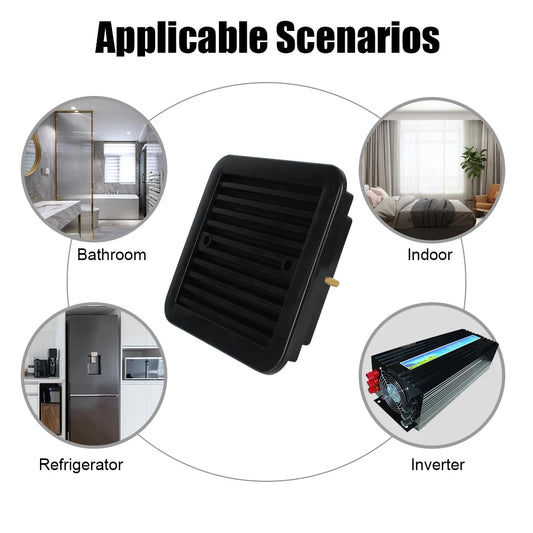 Rejilla de Ventilación con Ventilador 12V