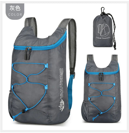 Ultralight Hiking Backpack - Expandable · Air Cushion Straps · Portable · Multipurpose Outdoor
