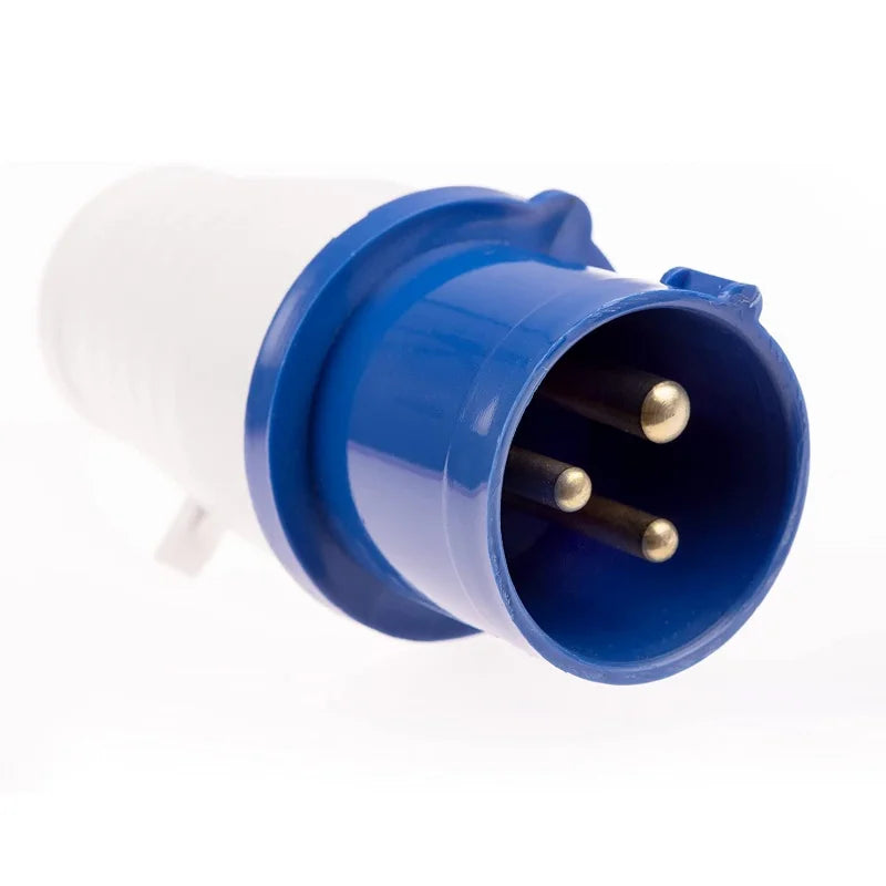 Conectores de Enchufe para Alimentación de Red – Adaptador Macho o Hembra para Autocaravana / Caravana / Camper