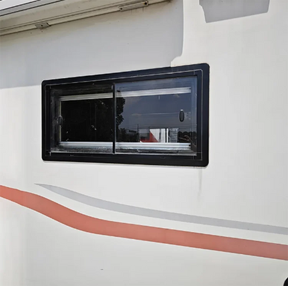 1200*500mm Ventana Corredera para RV con Mosquitera y Estor