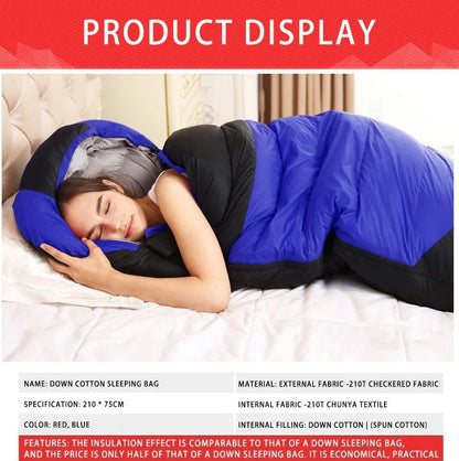 Sac de couchage de camping DAWN TRIP 0–5 °C – Léger et pliable