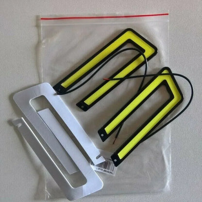 Luces Diurnas LED para Peugeot Boxer / Citroën Relay / Fiat Ducato 2006-2014 – 2400LM, 12V, 6W, Blanco 6000K, COB Chip, Fácil Instalación