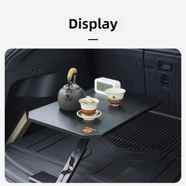 Table Portable de Coffre | Design Pliable, Universel