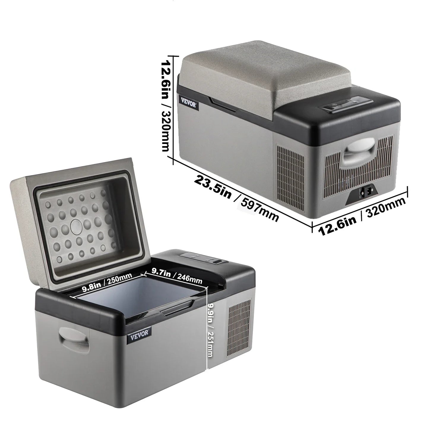 Refrigerador Portátil para Coche – 15/20/30/40/50L