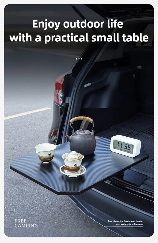 Table Portable de Coffre | Design Pliable, Universel