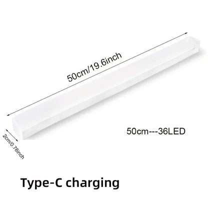 Luz LED con Sensor de Movimiento - Recargable USB-C · Magnética · 3 Colores · Sin Cables