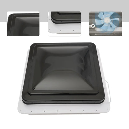 Roof Skylight 42x42 cm for Caravan and Motorhome