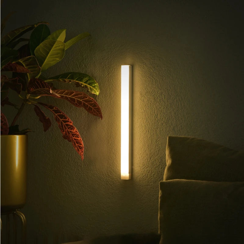Luz LED con Sensor de Movimiento - Recargable USB-C · Magnética · 3 Colores · Sin Cables
