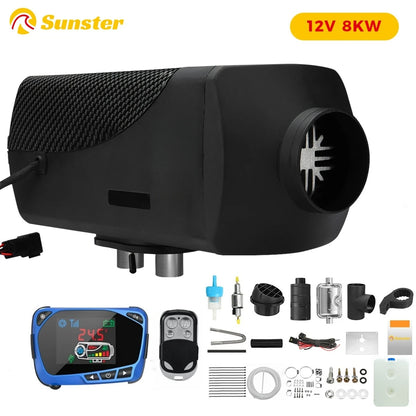 8KW Sunster Portable Diesel Heater – Fast, Safe, and Quiet