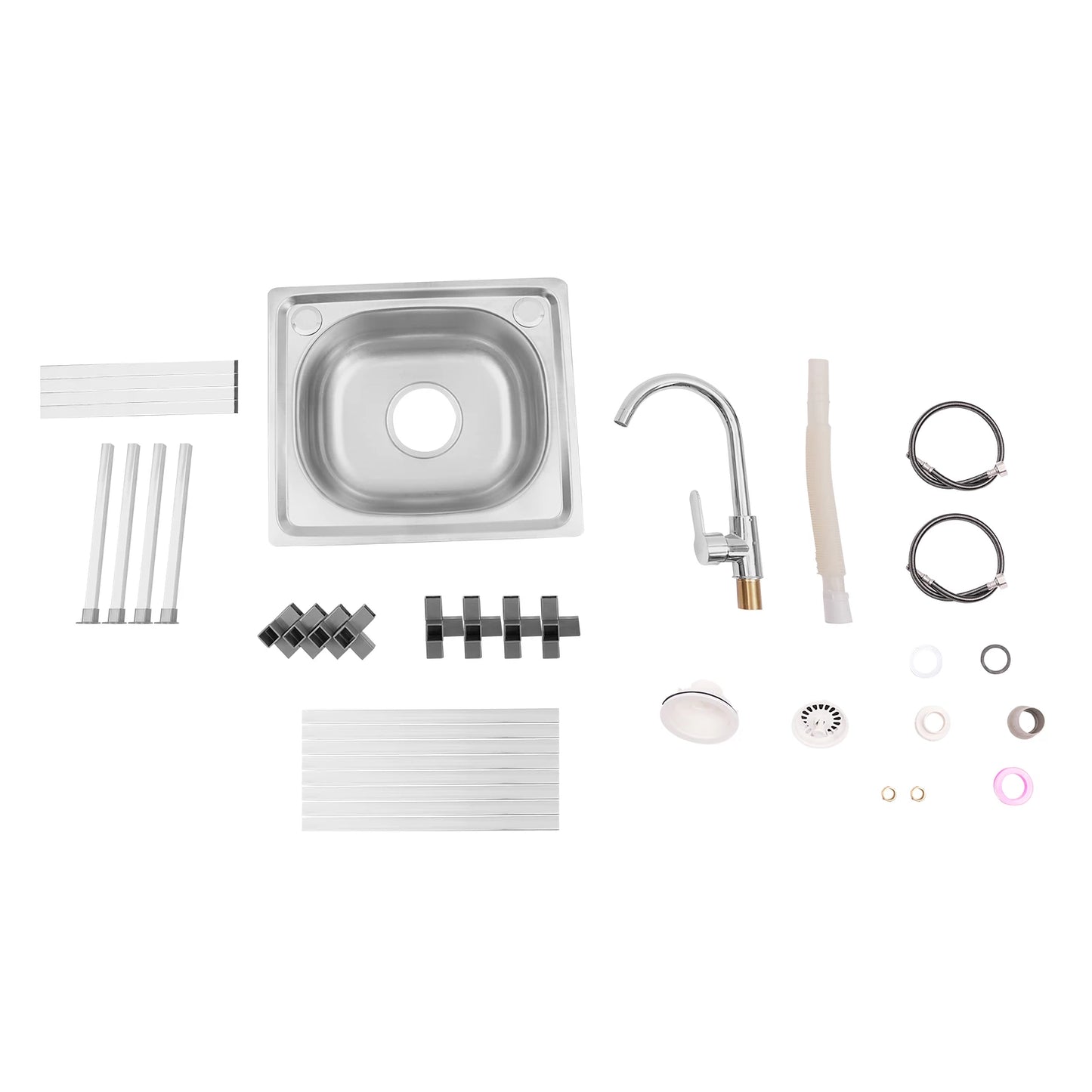 Fregadero Multifuncional para Cocina Exterior y Campamento