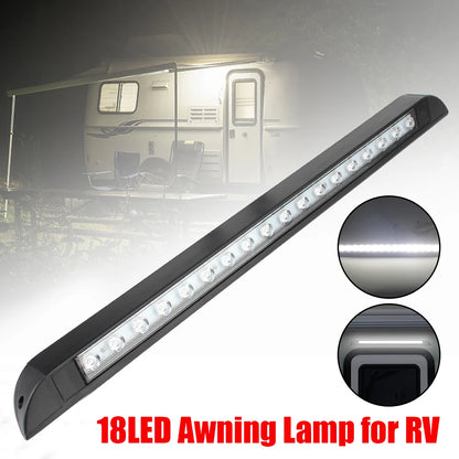 LED Awning Light for Camper and RV 18 LEDs – Waterproof IP67 12–28V 