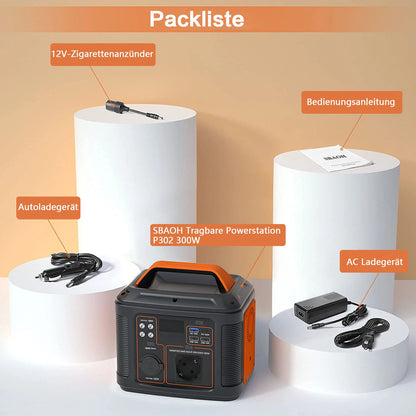 Estación de Energía Portátil  – 296Wh / 80,000mAh