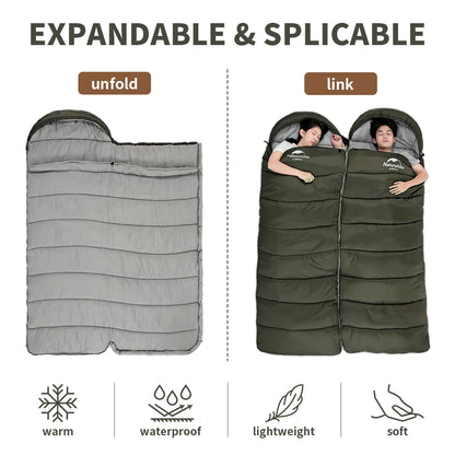 Naturehike Envelope Sleeping Bag | Cotton | Moderate Cold