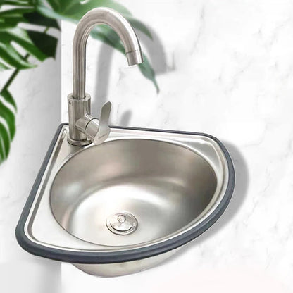 Évier d'angle pour camping-car et caravane