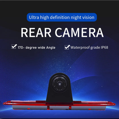 Cámara de Marcha Atrás Integrada en Luz de Freno con Cable – Mercedes Sprinter W906 y VW Crafter