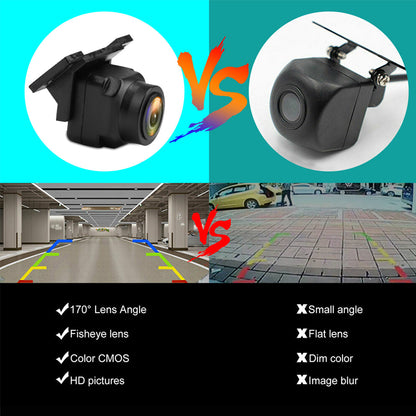 Cámara de Marcha Atrás Everso 170° HD 1000TVL con Visión Nocturna para Coche – Universal 12V