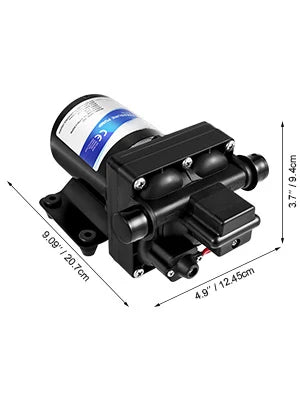 Bomba de Agua a Presión 12V – 3 GPM para Camper y Autocaravana