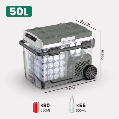 Nevera Portátil 40L / 50L / 60L con Ruedas