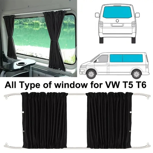 Rideaux occultants pour VW Transporter T5 T6 T6.1 – Camping-car 