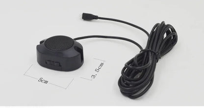 Sensor de Aparcamiento Delantero Invisible QXNY – Radar Ultrasónico con Alarma Sonora, Detección 0,3–1 m, 12V