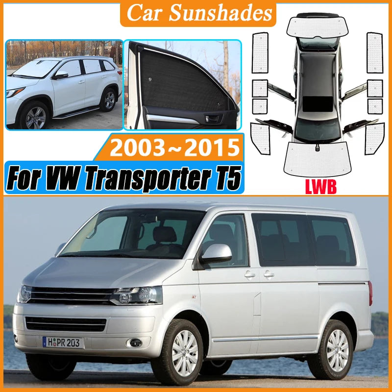 Parasol para Ventanas VW Transporter T5 LWB