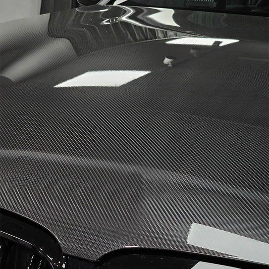 Vinilo Adhesivo Fibra de Carbono | Lámina Protectora PVC para Coche y Camper | Uso Interior y Exterior