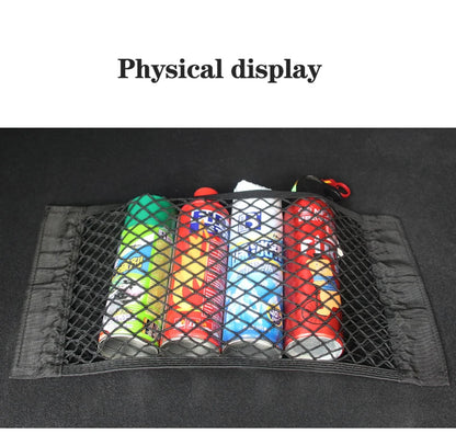 Car Seat Back and Trunk Net Organizer – Universal Elastic Pocket