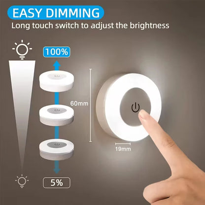 Rechargeable and Magnetic Touch LED Night Light