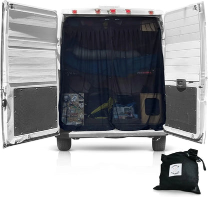 Moustiquaire Universelle - Mercedes Sprinter / Ford Transit / RAM ProMaster Toit Surélevé · Ventilation · Anti-Insectes · Magnétique